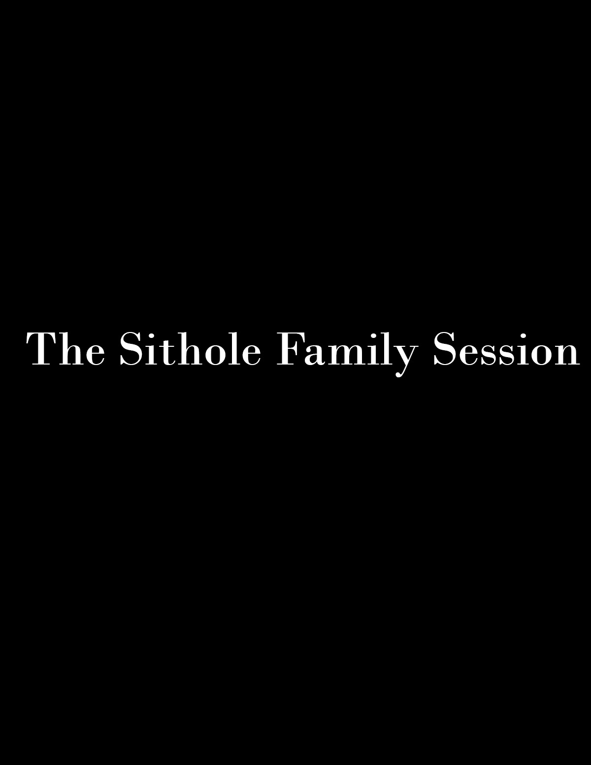 The Sithole Family 12-26-2025